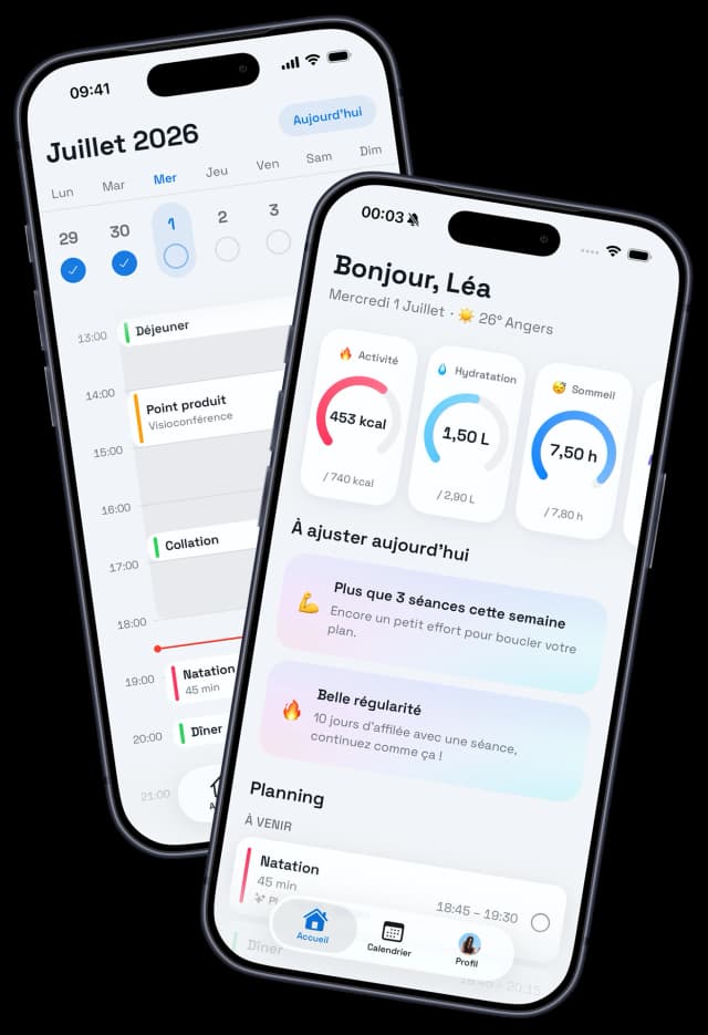 Kaptain app mockup